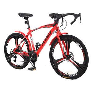 Vélo de course en gros d'usine, ultra-rapide, ultra-léger, pour hommes et femmes, double frein à disque, <span class=keywords><strong>cadre</strong></span> en acier carbone, 21 vitesses - Product Image 4