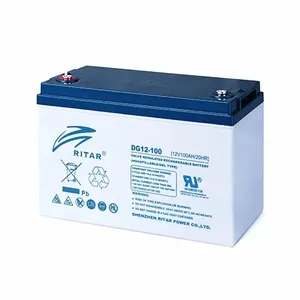 Solarenergie-Gel-Tiefkreisbatterie 12 V 250 Ah 200 Ah 100 Ah Bleisäure-Agm-Batterie Solaire China versiegelte Bleisäure-Batterie