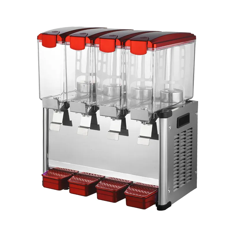 9L Factory Prices Refrigerant used Orange Juice Dispenser Hot and Cold Juicer Machine for Sale