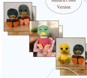 Chim Cánh Cụt Crochet mẫu vịt Crochet Mẫu Amigurumi Vịt Chim Cánh Cụt mẫu tiếng anh PDF Mẫu DIY Crochet mẫu - Product Image 6