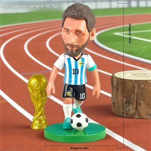 Figura Coleccionable de Messi y Ronaldo del Evento Mundial de Fútbol 2026, para Decoración de Escritorio de Aficionados al Fútbol en EE. UU., Canadá y México - Product Image 3