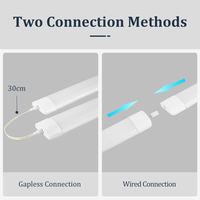 Pour chambre cuisine salon blanc LED haute luminosité lampe de Purification LED lumière linéaire Led Tubes lumières/Led Tubes