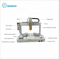 Machine de distribution automatique de colle thermofusible de bureau, robot de distribution de colle industrielle