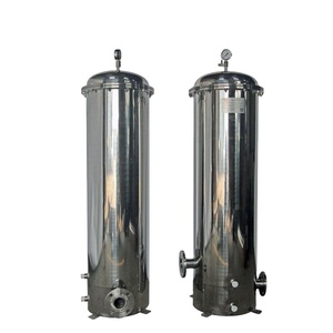 <span class=keywords><strong>Filtre</strong></span> à eau à cartouche en acier inoxydable 304 pour usage en construction, pression de service 1,0 Mpa, productivité 0-1000 m³/h, poids 600 kg - Product Image 1
