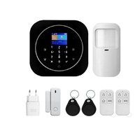 Tuya Smart Life Système d'alarme de sécurité sans fil WiFi GSM Système d'alarme domestique antivol sans fil antivol