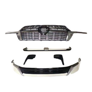 Mideast Style voiture avant pare-chocs arrière lifting large Conversion Bodykit Kit carrosserie pour <span class=keywords><strong>Toyota</strong></span> <span class=keywords><strong>Land</strong></span> <span class=keywords><strong>Cruiser</strong></span> Landcruiser 2020 2021 - Product Image 2