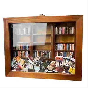 Lo lắng kệ sách trang trí, lắc kệ sách Lắc đi sự lo lắng của bạn, quà tặng cho những người yêu sách, thư viện sách thu nhỏ - Product Image 1