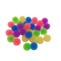 Mini multicolore sensoriel squeeze spike ball jouets pour animaux de compagnie hérisson balle Yoga soulagement du Stress jouets pour enfants