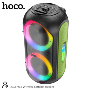 Hoco OEM DS33 Max BT 5.0 100W Double Subwoofer basse lourde sans fil Portable haut-parleur d'extérieur - Product Image 3