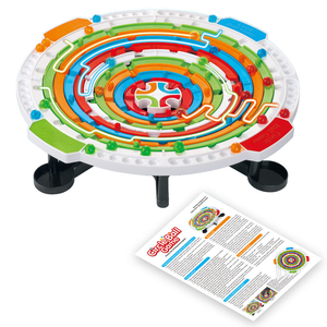 <span class=keywords><strong>Jeu</strong></span> <span class=keywords><strong>de</strong></span> balle rond <span class=keywords><strong>de</strong></span> table, <span class=keywords><strong>jeu</strong></span> <span class=keywords><strong>de</strong></span> balle circulaire interactif, jouet éducatif, <span class=keywords><strong>circuit</strong></span>, stratégie, échiquier, jouet logique - Product Image 2