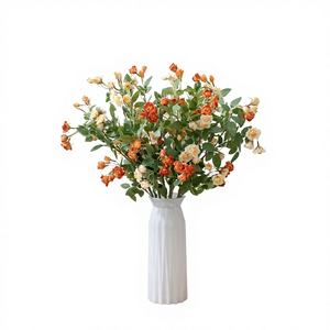 <span class=keywords><strong>Fleurs</strong></span> artificielles Lanterne Fleur Rose Sauvage Artificielle INS Décoration Maison Bouquet Mariage Mur de Roses CL31501 Photographie Extérieure - Product Image 1