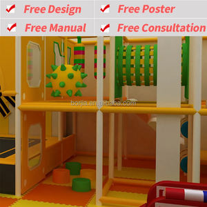 Set perlengkapan Bermain lembut dalam ruangan anak, perlengkapan bermain lembut dalam ruangan taman bermain interaktif komersial untuk anak-anak - Product Image 2