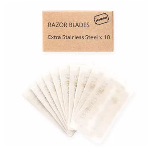 <span class=keywords><strong>Lame</strong></span> de <span class=keywords><strong>rasoir</strong></span> de sécurité à double tranchant en acier inoxydable, tranchante, <span class=keywords><strong>pour</strong></span> hommes, <span class=keywords><strong>pour</strong></span> le rasage de la <span class=keywords><strong>barbe</strong></span>, usage quotidien en salon de coiffure, OEM - Product Image 5