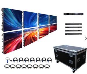 Distribution price p2.5 640*640mm high resolution indoor video wall led screen display solution for airport and hotel