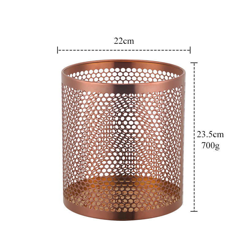 Small trash can - rose gold