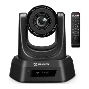 Tongveo UV500 20x PTZ Optical Zoom USB Live Streaming Video Conference Camera