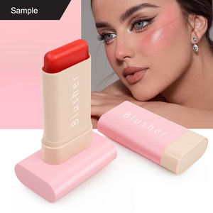 CC4398 Blush multi-usages Rubor Vegan Teinte pour le visage et les joues Crème blush Stick <span class=keywords><strong>Maquillage</strong></span> Marque privée Imperméable Logo personnalisé 3 en 1 - Product Image 2