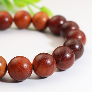 Rosewood <b>Bracelet</b> 12mm Round Beads Handmade Natural For <b>Bracelet</b> Making Jewelry Collectible Wooden <b>String</b> - Product Image 4