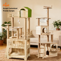 Pratique multi-plate-forme pendentif hamac escalade escalier sisal bois massif chat nid & tour & arbre & maison