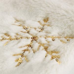 Sacs en velours de luxe avec paillettes en forme de flocons de neige, broderie dorée, flocons de neige scintillants, chaussettes de Noël - Product Image 6
