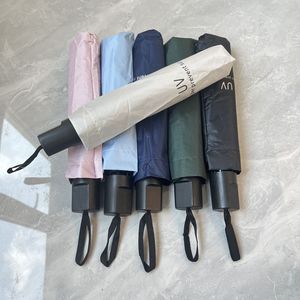 <span class=keywords><strong>Parapluie</strong></span> manuel de luxe 23 pouces à 8 baleines en alliage de fer, pliable en 3 sections, avec impression de logo personnalisé, idéal pour les cadeaux d'affaires, fabriqué en Chine - Product Image 5