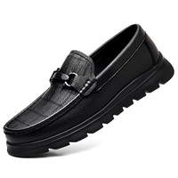 Mocassins légers à lacets antidérapants, confortables, avec semelle extérieure en caoutchouc souple, chaussures de marche sportives avec doublure en PU pour toutes les saisons