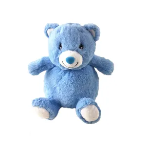 Custom cartoon brown plush bear stuffed toy doll for baby gifts