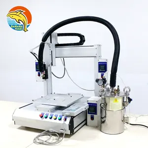 Automatic customized perfume oil soda cream liquid wine beverage plastic bottles four heads filling machine With Air Shipping