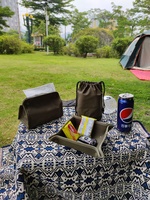 IRONDONKEY Sac de rangement en toile à cordon de serrage pour camping en plein air, vaisselle, courses et articles divers