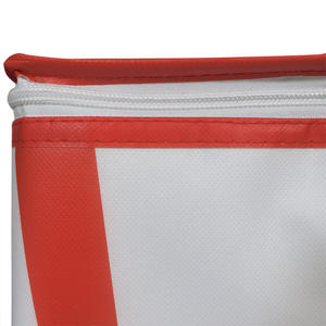 कस्टम लोगो फास्ट फूड डिलीवरी थर्मल इन्सुलेट कूलर बैग बैकपैक वाटरप्रूफ आउटडोर पैकिंग इन्सुलेटेड बीयर बैग 12 - Product Image 5