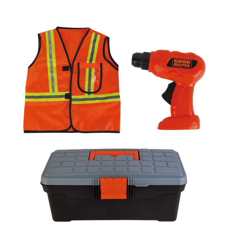 43 штуки Детские Обучающие Смарт Обучающие игрушки инструменты с инструментальным ящиком