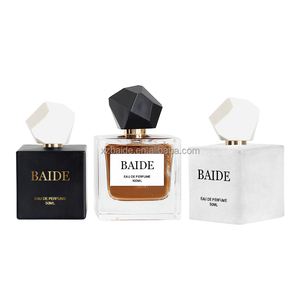 Luxury Empty Clear <b>Perfume</b> Spray <b>Bottle</b> Pump Crimp Square 30ml 50ml 100ml Glass Frost <b>Perfume</b> <b>Bottle</b> - Product Image 4