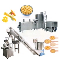 Ligne de production de pâtes italiennes multifonctionnelle pour la fabrication de nouilles, de spaghetti et de macaronis