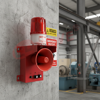 Sistema de Advertencia de Seguridad para la Evitación de Colisiones en Zonas Ciegas de Montacargas, Sensor de Radar de Alerta de Esquinas de Fábrica con Alarma Audible y Visual