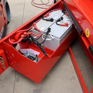 Nuevo elevador de tijera autopropulsado sobre orugas de 6m y 8m, elevador hidráulico de plataforma tipo tijera aérea - Product Image 6