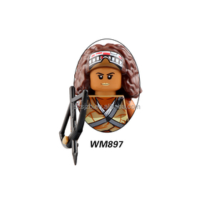 Sıcak satış SW klon Trooper 501st Action Figure uzay savaşları Minifigs inşaat oyuncak çocuklar için yaşlı 5 ila 7 yıl WM6082 - Product Image 4