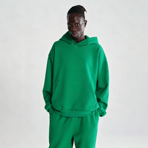 Sudadera con Capucha Extra Grande de Alta Calidad para Hombre y Mujer, Tejida, Transpirable, de Algodón y Felpa, con Bolsillo, Logotipo Personalizado - Product Image 2