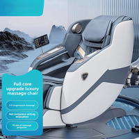 Nouvelle chaise intelligente de massage chauffante zéro-gravité OEM BJLS S500 avec haut-parleur Bluetooth intégré et fonction de massage lombaire de qualité