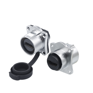 Conector de Datos STA LP24 H-DDMI IP67 con Carcasa Metálica Impermeable, Pantalla HD, para Equipos de Audio y Video de Aviación y Aplicaciones de Energía - Product Image 1