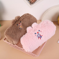 Étui à crayons multifonction mignon étudiant kawaii anime cartoon grande capacité école enfants pochette boîte ours en peluche