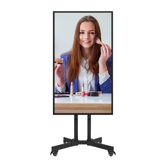 Customized 55 Inch Tiktok Youtube Broadcast Equipment Wireless Mobile Phones Projector Broadcast Screen Live Streaming Machine