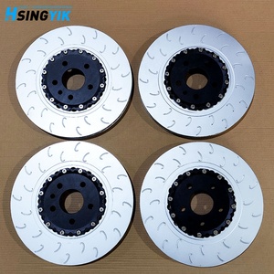 Rotor de freno delantero de conversión de carbono a acero Hsingyik 394X36 MM para Corvette Z06 con configuración de freno de cerámica de carbono 20981825 - Product Image 4