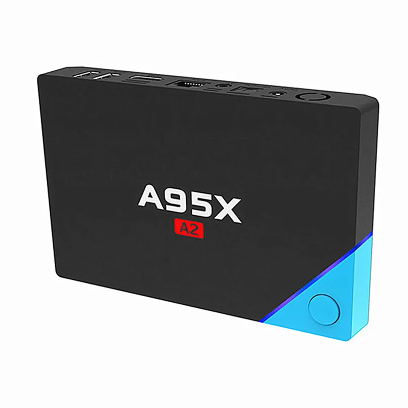 2019 최고의 가격 A95X A2 S912 3GB 32GB 스타 트랙 디지털 위성 수신기 OEM ott 6.0tv 상자