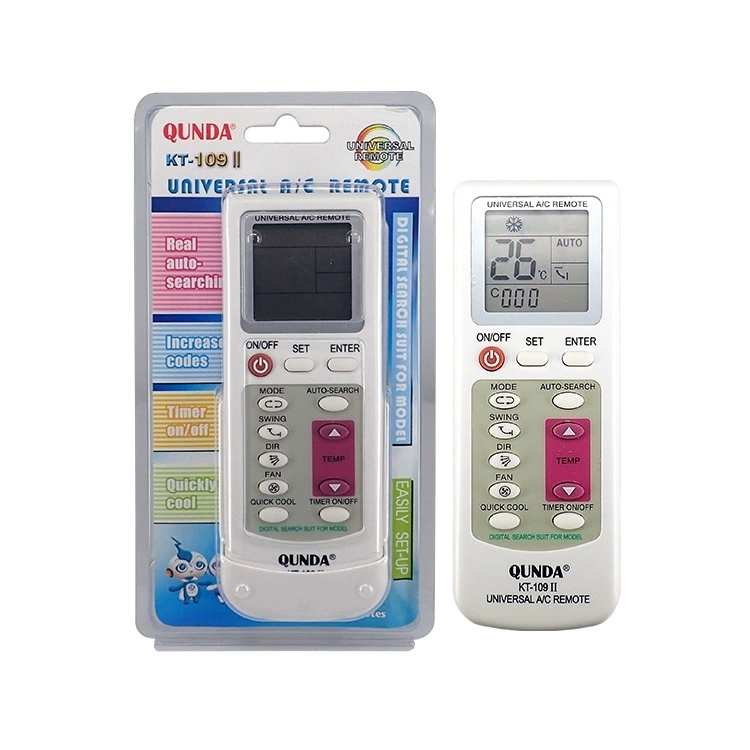 110 in 1 <strong>Qunda</strong> Air Conditioner <strong>Remote</strong> Control Universal KT-109II