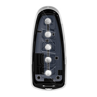 Coque de clé de voiture à distance de remplacement pour Ford Explorer Edge Escape Flex Taurus FO38 Blade Fob 5 boutons