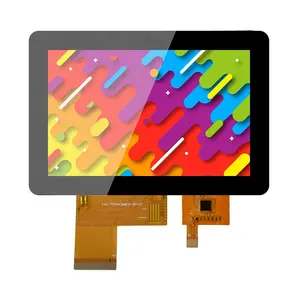 Yunlea 4.3 inch TFT pcap cảm ứng Bảng điều chỉnh 480x272 dots LCD hiển thị Modules