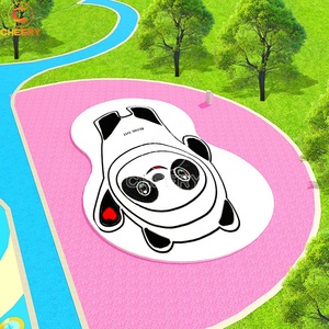 Parc d'attractions Panda Paradise, jeux, trampoline gonflable, dôme gonflable, nuages sauteurs, château gonflable - Product Image 2
