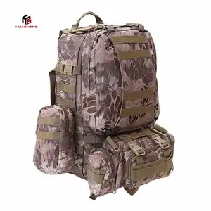 Factory Custom Multiple Color 600D Field Training Tactical Backpack Outdoor Hiking Camping Climbing Bug Out Bag