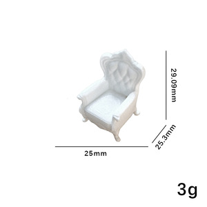 Divano in Miniatura <span class=keywords><strong>1</strong></span>:12, Set Mini per Simulazione d'Interni, Giocattolo per Bambole, Modellino Ornamentale - Product Image 5