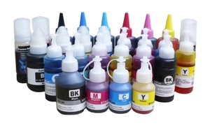 Recharges pour <span class=keywords><strong>cartouches</strong></span> d'impression numérique à base d'eau pour bouteilles de 135 ml et 70 ml pour imprimantes de la série G2010/G2400/G2411 G, couleurs vives - Product Image 1